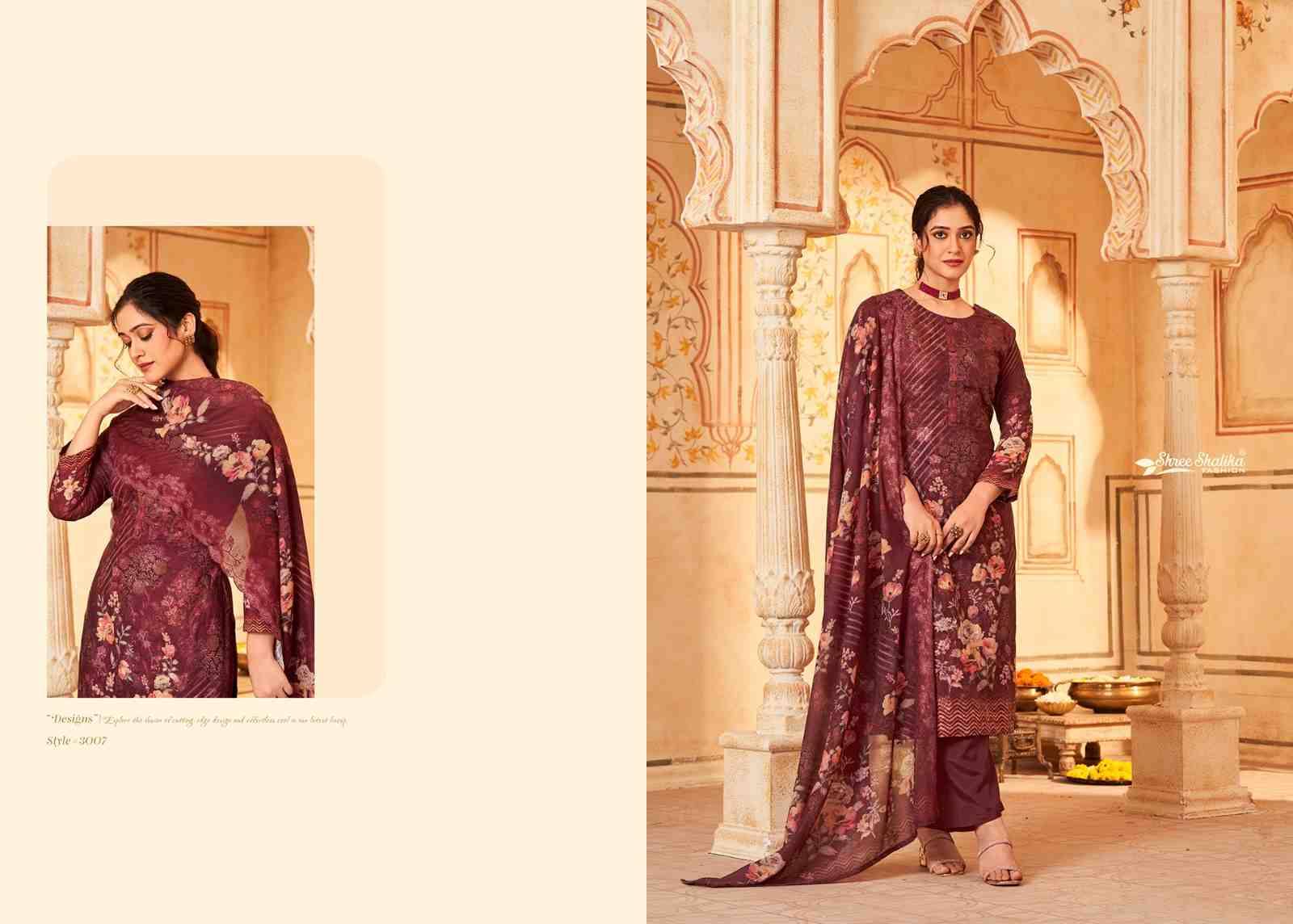 MAHJABEEN VOL-3 BY SHREE SHALIKA FASHION 3001 TO 3008 SERIES BEAUTIFUL STYLISH ANARKALI SUITS FANCY COLORFUL CASUAL WEAR & ETHNIC WEAR & READY TO WEAR COTTON DIGITAL PRINT DRESSES AT WHOLESALE PRICE